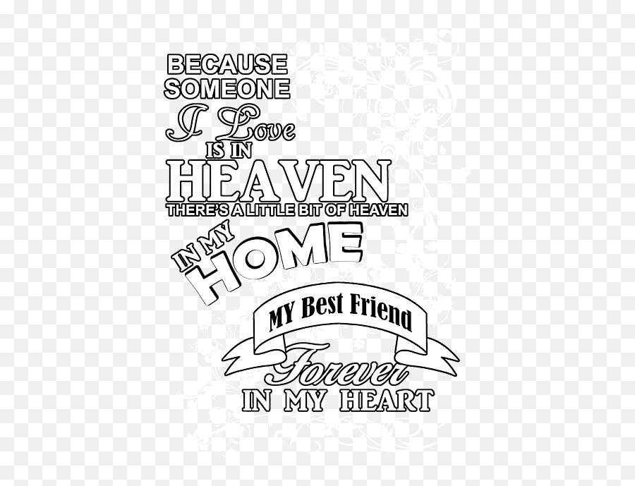 Best Friend Heaven Forever In My Heart - Language Emoji,Best Friend Forever Shirts With Emojis