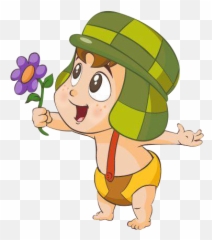 Chavo Del 8 Animado - Chaves Bebe Desenho Png Emoji,Dulceros De Emojis Para Ni?as
