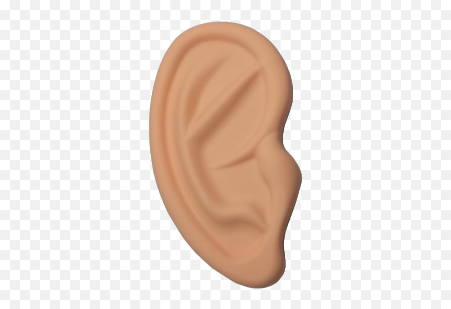 Ear Png Image - Solid Emoji,Sky Lantern Emoticon