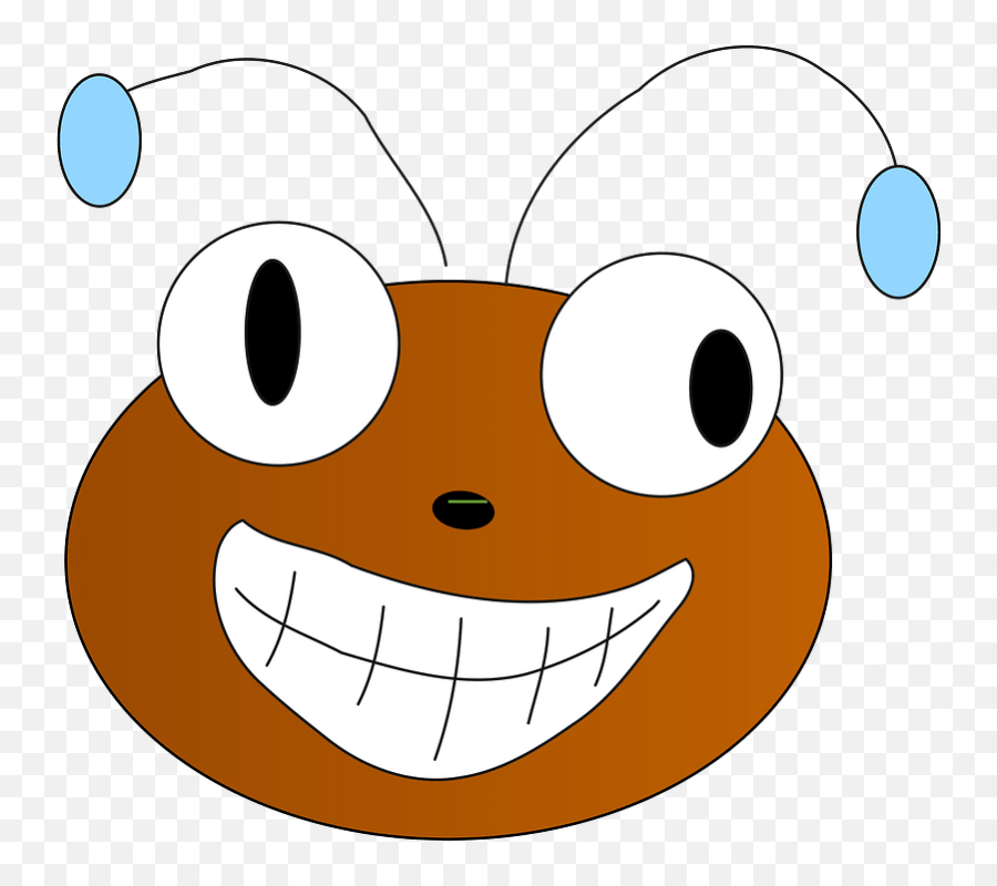 Ant Clipart - Happy Emoji,Emoticon Of An Ant
