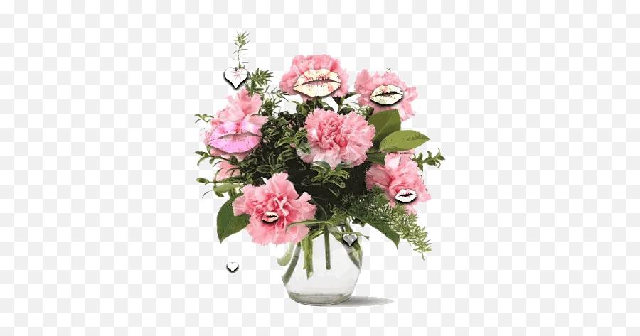 Emoticons Animados - Pink Flowers Vase Emoji,Emoticon Velozes