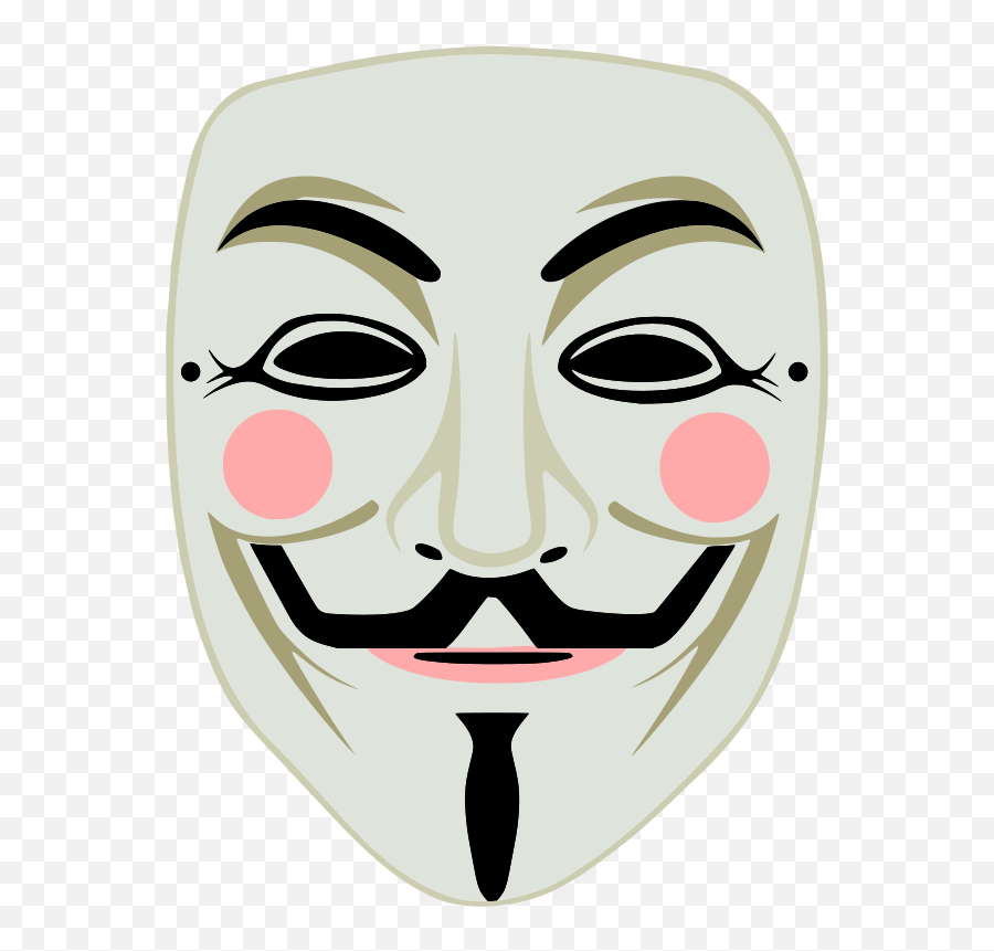 Free Anonymous Mask Transparent Download Free Clip Art - Guy Fawkes Mask Emoji,Anonymous Emoji