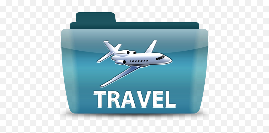 Travel Airplane Folder File Free Icon Of Colorflow Icons Emoji,Steam Plane Emoticons