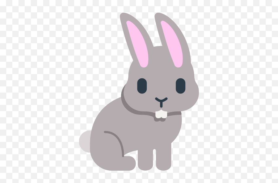 Hare Easter Bunny Rabbit Pink For Easter - 512x512 Emoji,Easter Buny Emoji