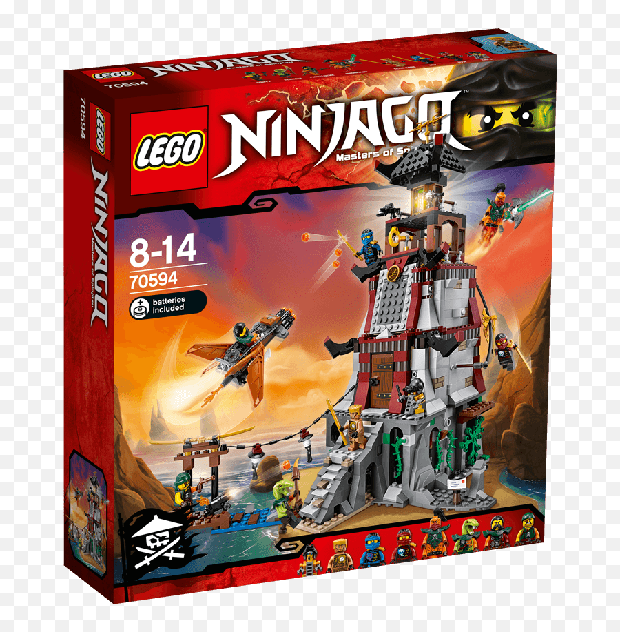 The Lighthouse Siege 70594 - Lego Ninjago Sets Legocom Emoji,Lego Ninjago Zane Emotion