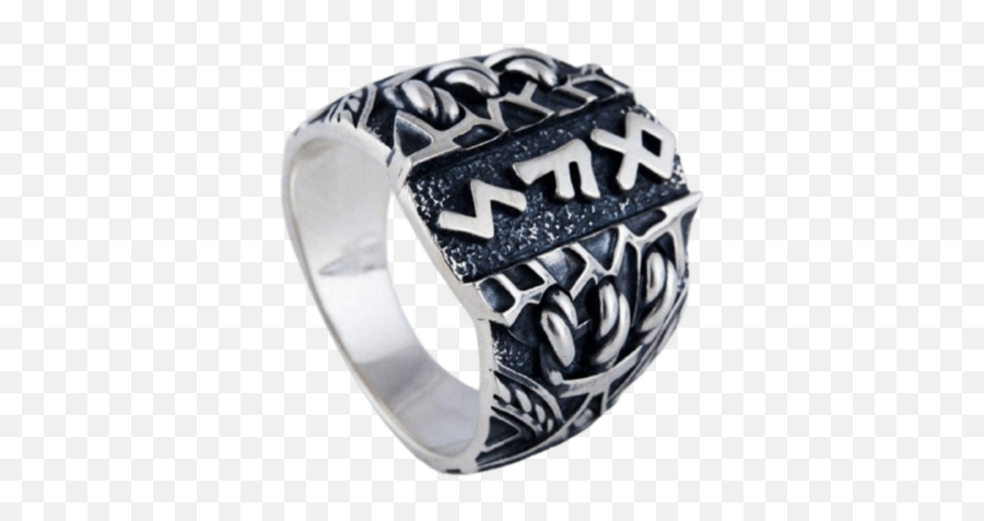 Futhark Viking Rune Ring Emoji,Ss Emoji Rune