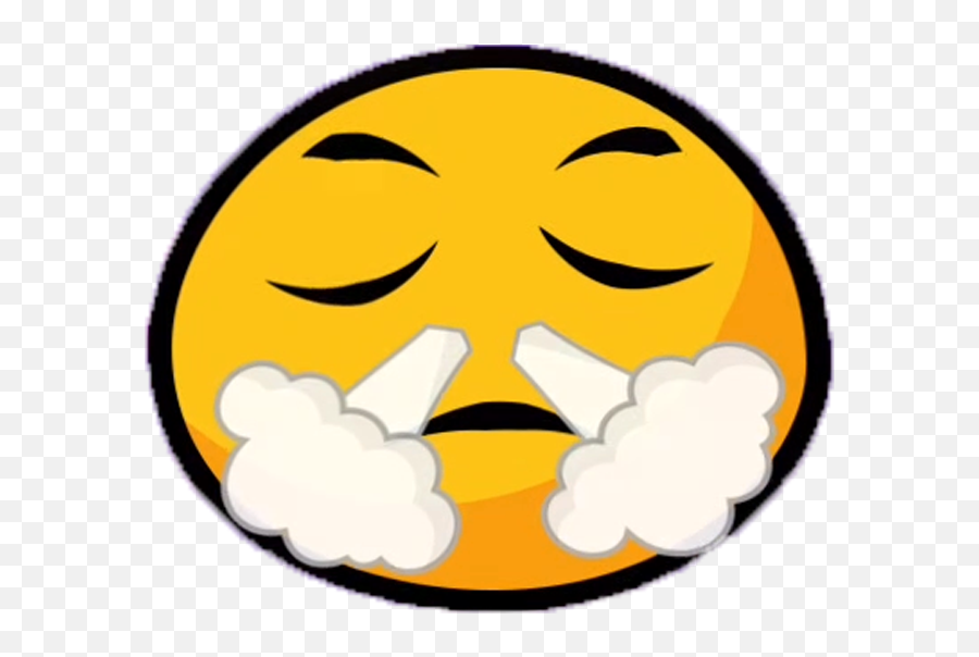 Descargables - Emocioland Emoji,Smoke Nostrils Emoji
