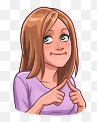 Friends Emoji,Shrug Emoji Woman Brown Hair
