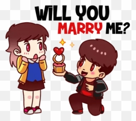 Sticker Perasaan Cowok List - Stickerchan Sharing Emoji,Marry Me Emoji