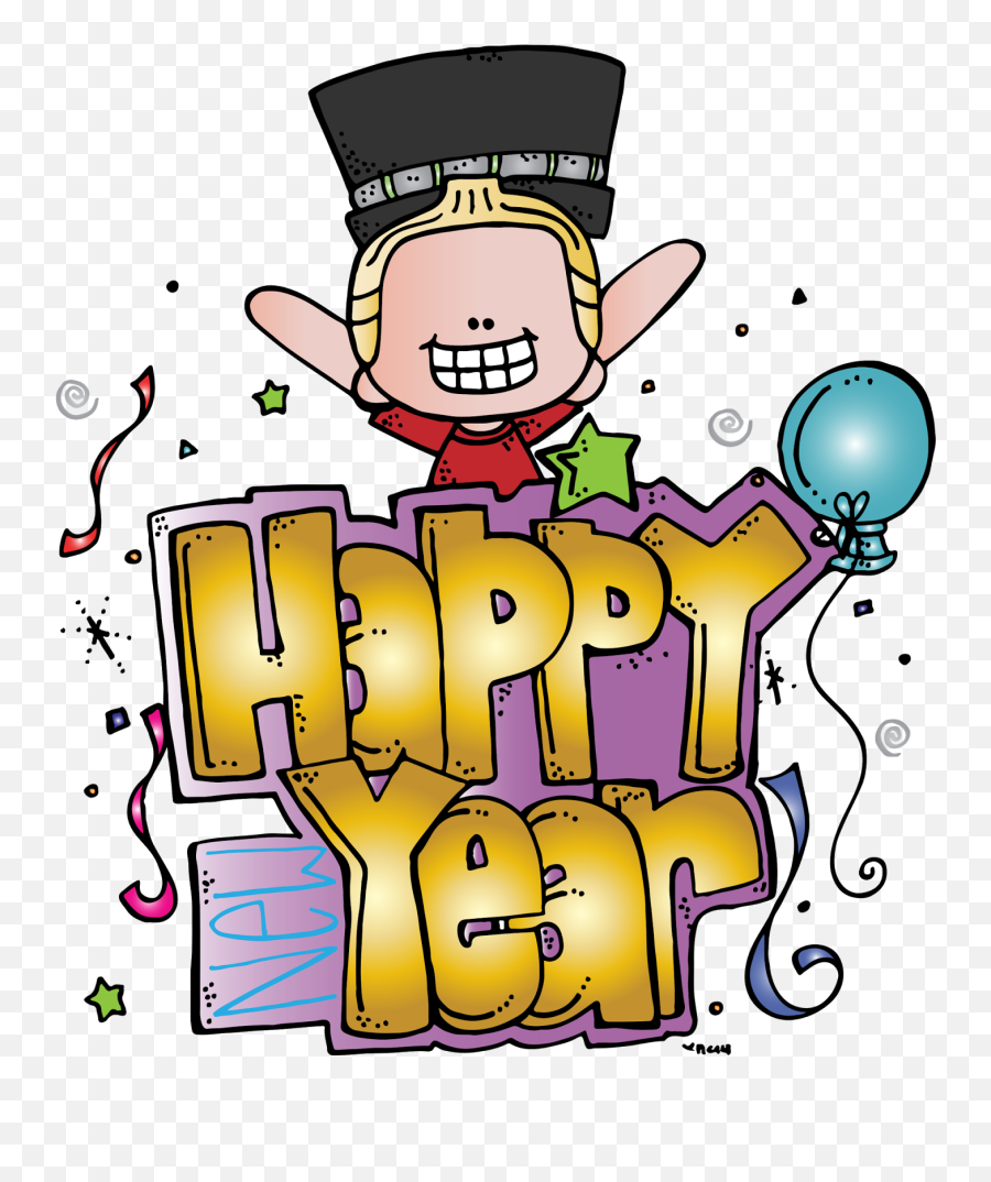 Clipart Telephone Happy Clipart Telephone Happy Transparent - Melonheadz New Year Clipart Emoji,Free Happy New Year Emoji
