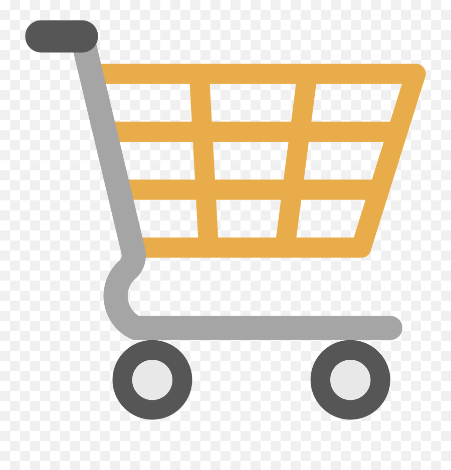 Shopping Cart Clipart Free Download Transparent Png - Shopping Basket Emoji,Grocery Bag Emoji