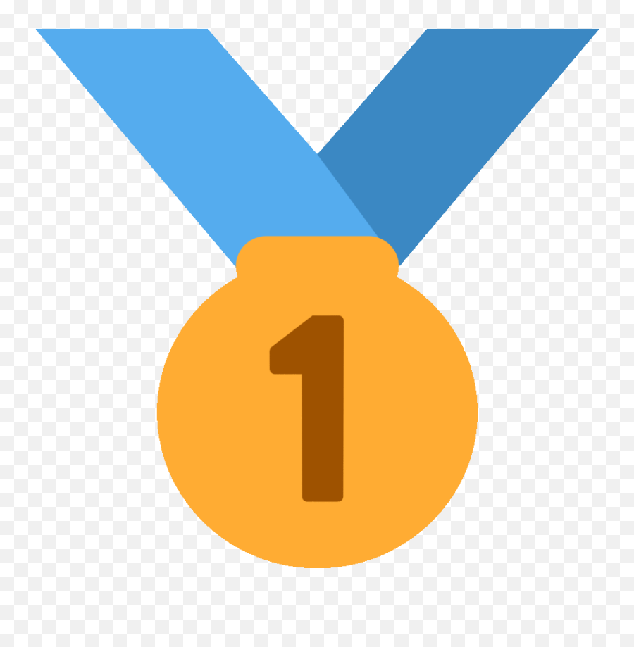 1st Place Medal Emoji - Sports Medal Emoji,Gold Medal Emoji