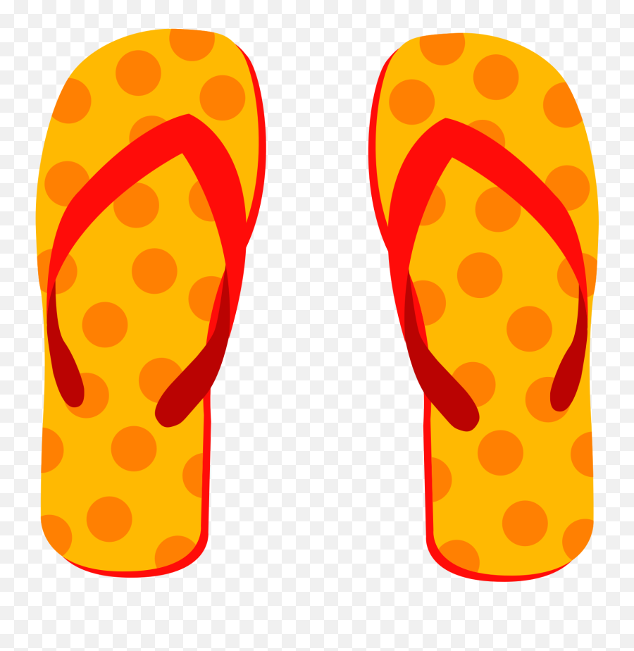 Flip Flops Clip Art Free Vector In Open Office Drawing Svg - Flip Flop Clip Art Free Emoji,Flip.flop Emoji