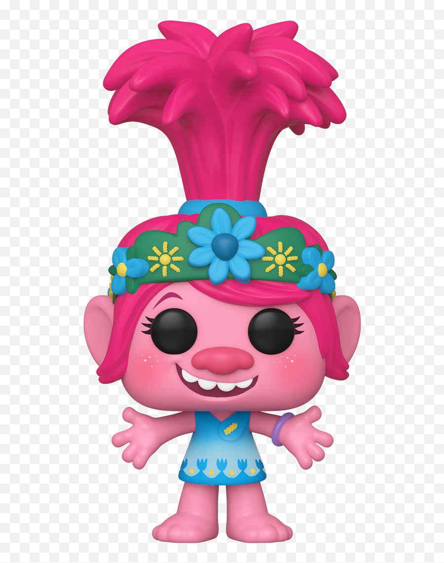 Funko Pop Movies Trolls World Tour - Poppy Pop Poppy Trolls World Tour Emoji,Trolls Poppy Dvd Emoji Dvd