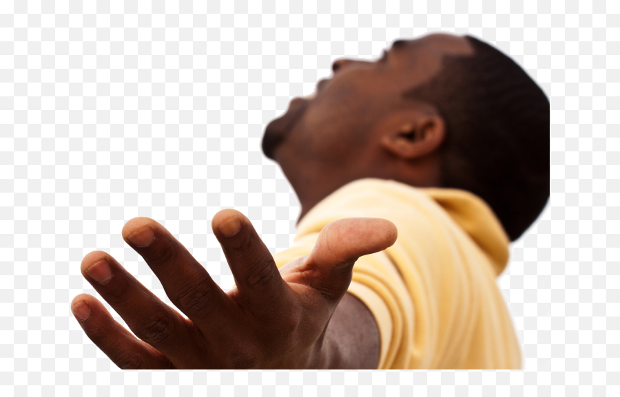 Woman Praying Hands - Transparent Man Praying Png Emoji,Person Praying Emoji
