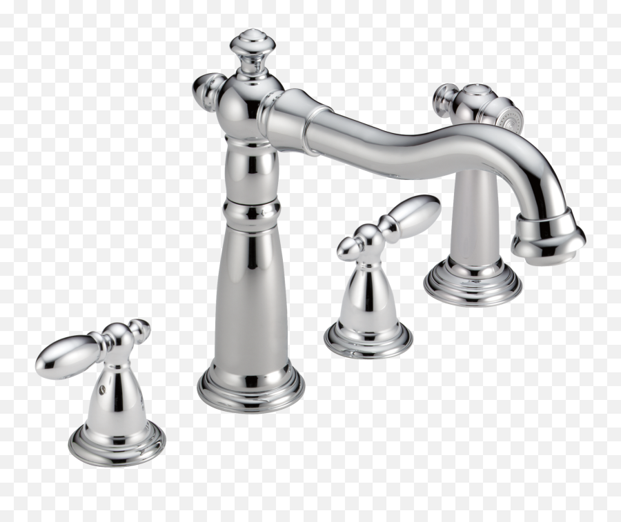Two Handle Widespread Kitchen Faucet With Spray - Delta Kitchen Faucets Emoji,Guess The Emoji Level 49answers