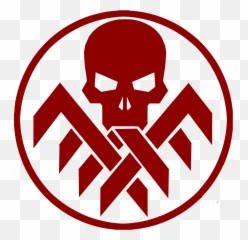 Red Skull Captain America Hydra Logo - Red Skull Logo Emoji,Marvel Emoji Download