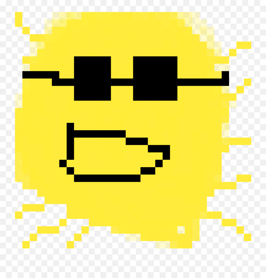 Pixilart - This Sun Is Like A Boss By Kitoart Happy Emoji,Emoticon Boss
