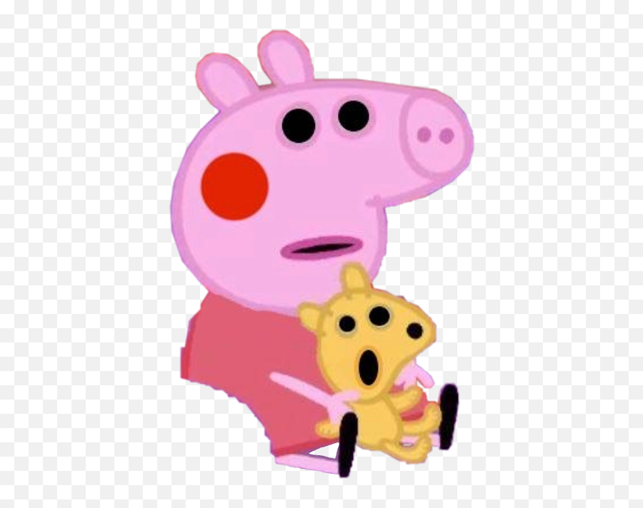 Peppapig Peppa Demon Sticker - Happy Emoji,Okie Dokie Emoji