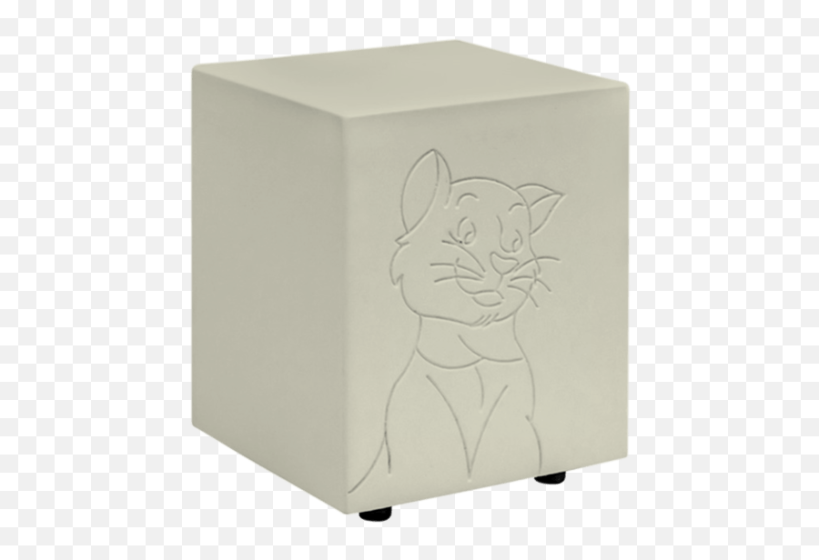 Memorial Cat Cremation Urns For Ashes - Cardboard Box Emoji,Emotion Pets Cherry The Cat