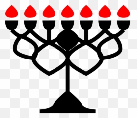 Menorah Clipart Free Download Transparent Png Creazilla - Silueta Menora Emoji,Judaism Emoji