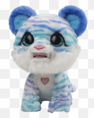 Furreal Friends Stuffed Animals - Furreal Sabertooth Kitty Emoji,Emotions Stuffed Animal 1983
