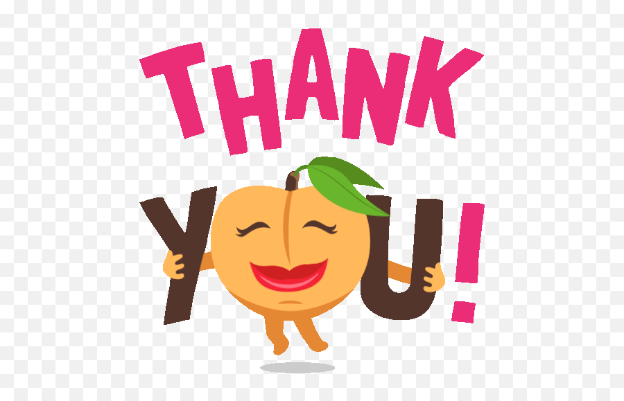 Thank You Peach Life Gif - Thankyou Peachlife Joypixels Discover U0026 Share Gifs Thank You Gif Peach Emoji,Thankyou Emoticon