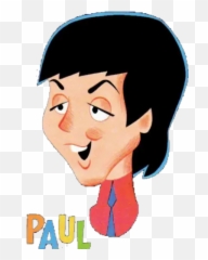 The Beatles - Beatles Cartoon Color Emoji,Beatles Emojis