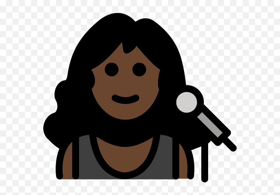 Woman Singer Emoji Clipart - Navy Search And Rescue,Singing Emoji