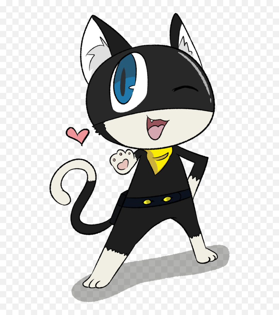 810 X 986 5 - Persona 5 Morgana Kawaii Emoji,Persona 5 Emoji