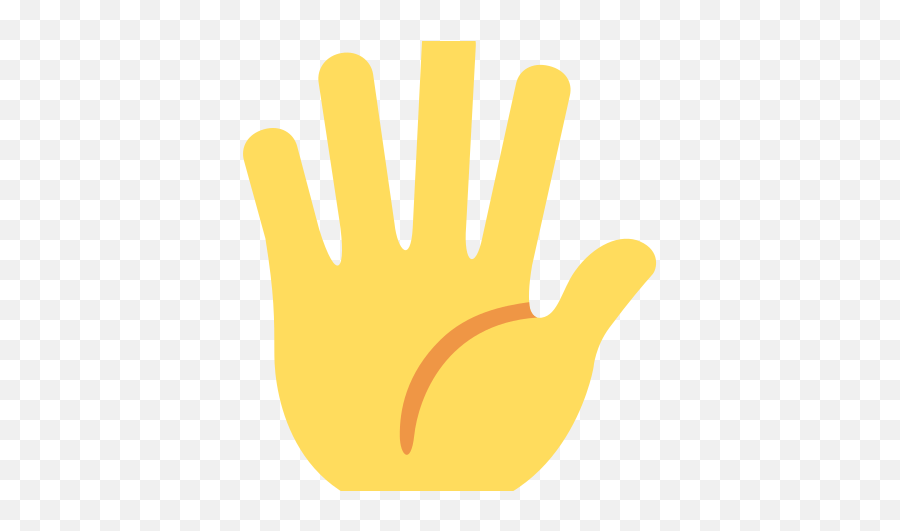 Hand With Fingers Splayed Emoji - Copy And Paste Language,Hand Pointing To You Emoji
