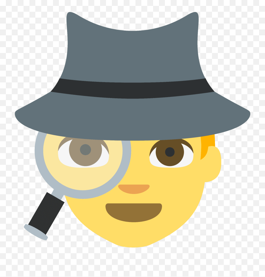 Detective Emoji Clipart - Emoji Sherlock Png,Detective Emoji