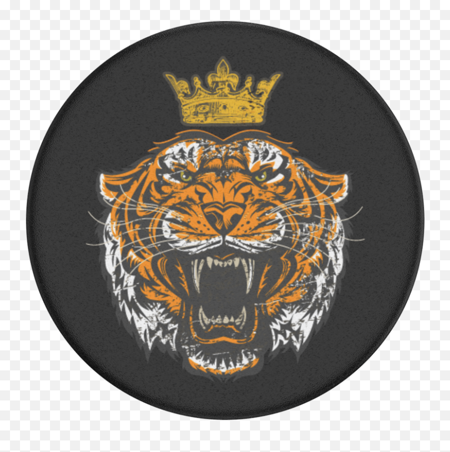 Fierce King Popsockets Official - Siberian Tiger Emoji,Dierce Smiley Emoticon