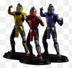 Mortal Kombat Cyborg Mkx Pack Collectible Set By Pop Culture - Cyrax Mortal Kombat Statue Emoji,Cosplay Led Eyes That Track Emotion