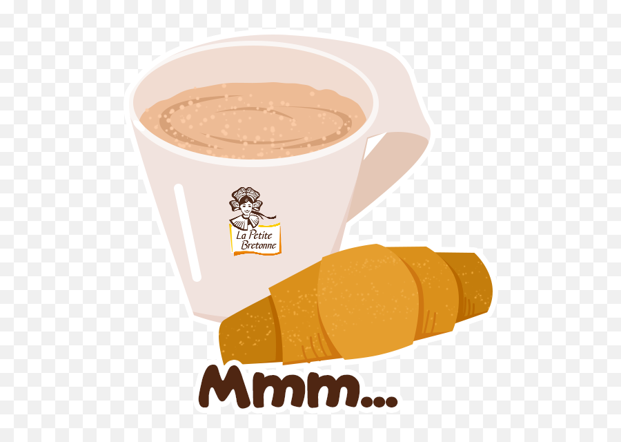 La Petite Bretonne Emojis - Coffee Cup,Hot Chocolate Emoji