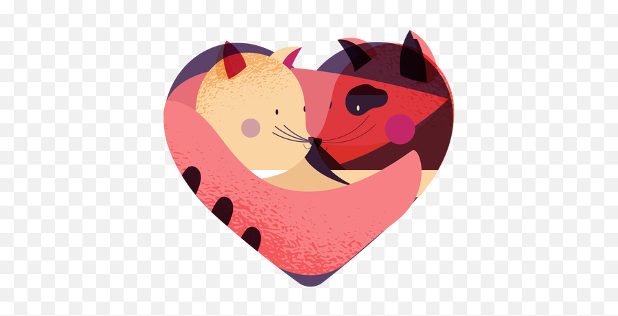 Vector Transparente Png Y Svg De San Valentín Pareja De Emoji,Emojis De Sanvalentin