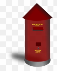London Clipart Mailbox London Mailbox - Red Pin Postbox Vector 3d Png Emoji,Mailbox Police Emoji