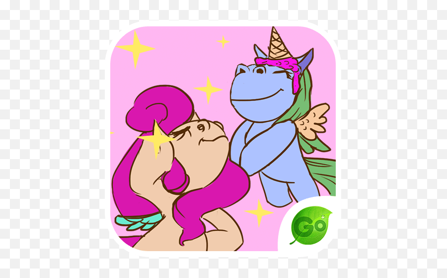 Go Keyboard Sticker Pegasus Emoji - Apkonline Fictional Character,Cute Emoji Keyboard For Android