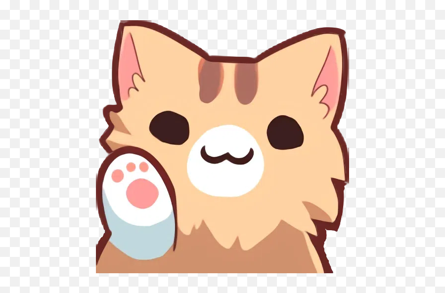 Nekou0027s Emotes Sticker Pack - Stickers Cloud Emoji,Anime Neko Emoticons