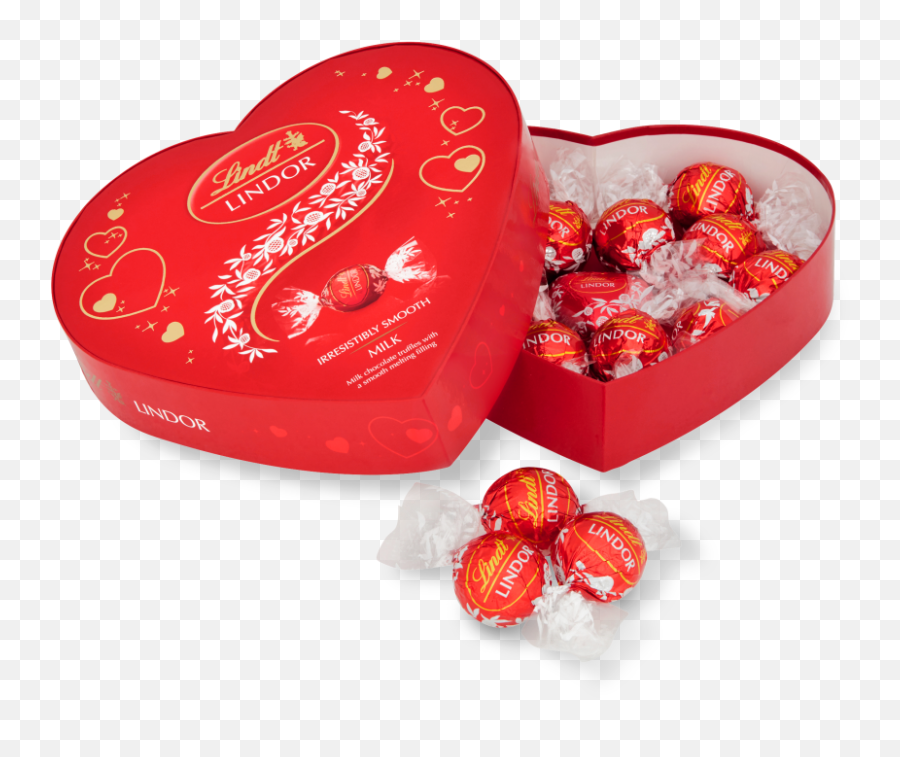 Lindt Lindor Heart Milk Truffle Box 160g Emoji,Does Your Mom (heart Emoticon) Love Ku