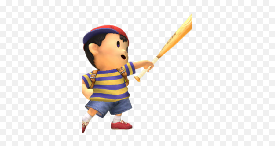 Ness Ssbu Super Smash Bros Fanon Fandom Emoji,Baseball Bat Japanese Emoticon