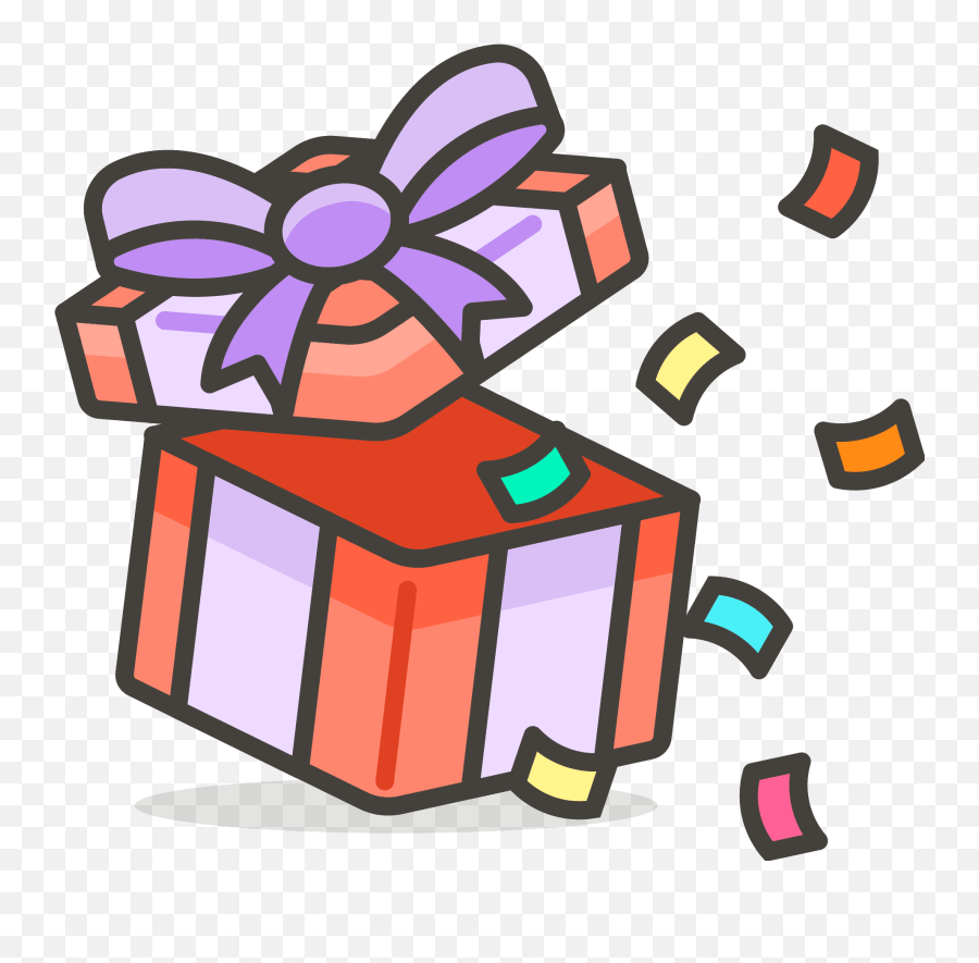 Wrapped Gift Free Icon Of 780 Free - Iconos De Cumpleaños Png Emoji,Gift Emoji