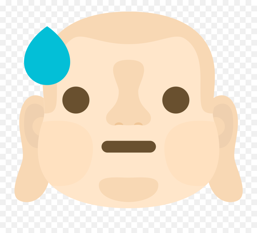 Free Emoji Buddha Face Sweat Png With Transparent - For Adult,Alarm Clock Emoji