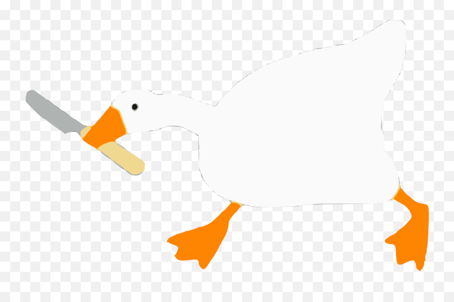 I Made A Transparent Version Of Goose - Untitled Goose Game Emoji,Duck Emoji