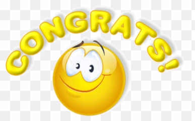 Congrats - Thank You Clip Art Emoji,Congrats Emoticon