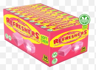 Swizzels 30p Refreshers Stickpack - Strawberry Product Label Emoji,Lollipop Lips Emoji Pop