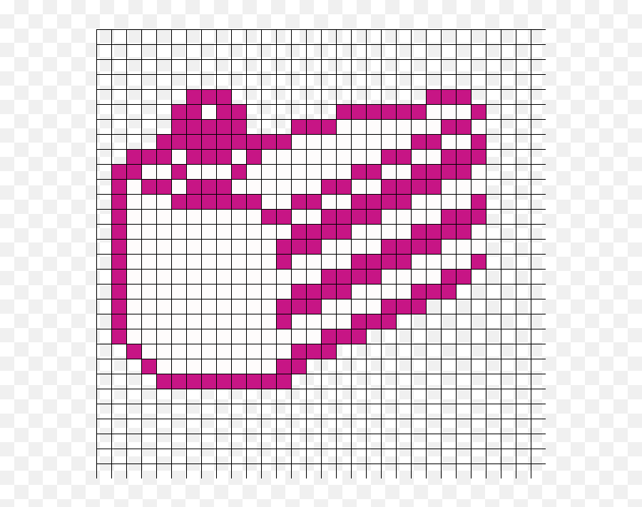 Portal Bead Patterns - Piskel Pokeball Emoji,Companion Cube Emoji