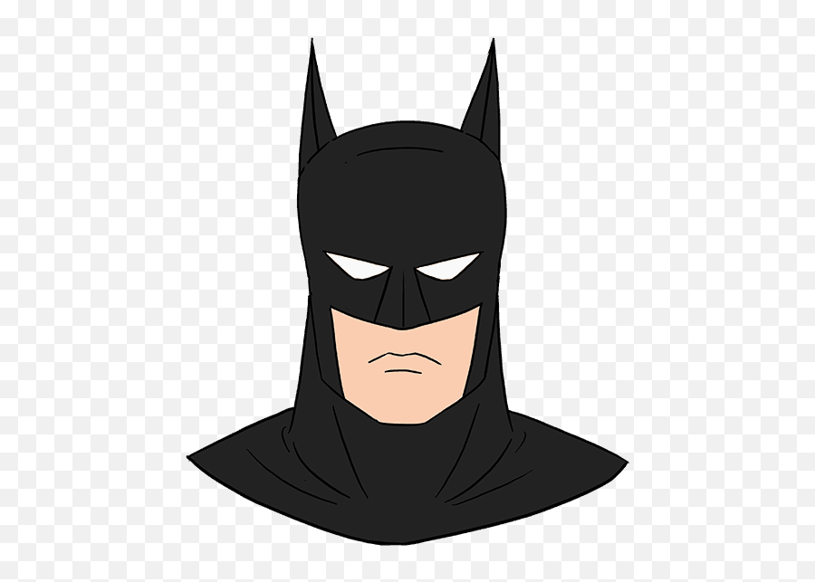How To Draw Batman Logo - Batman Easy Drawing Emoji,Batman Emoji Iphone
