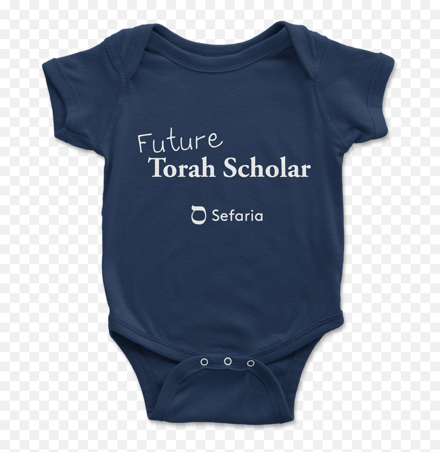 Future Torah Scholar Onesie - Solid Emoji,Judaism Emoji
