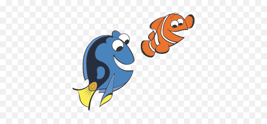 Free Finding Dory Silhouette Download - Finding Nemo Pixar Clip Art Emoji,Finding Nemo Told By Emoji